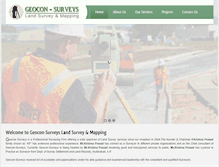 Tablet Screenshot of geoconsurveys.com